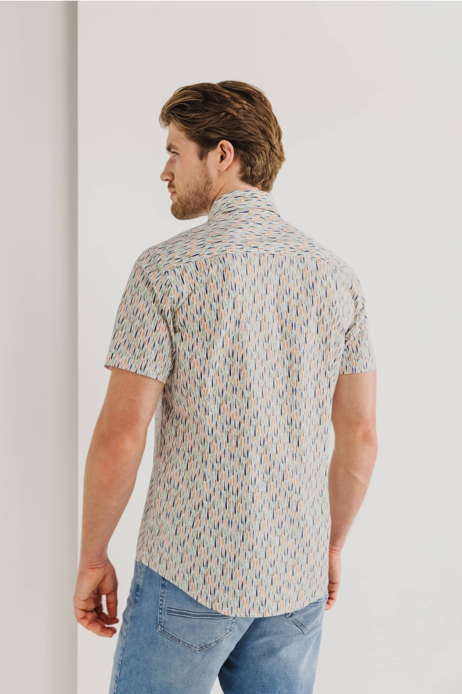 KORTE MOUW OVERHEMD MET PRINT 26415285 1132